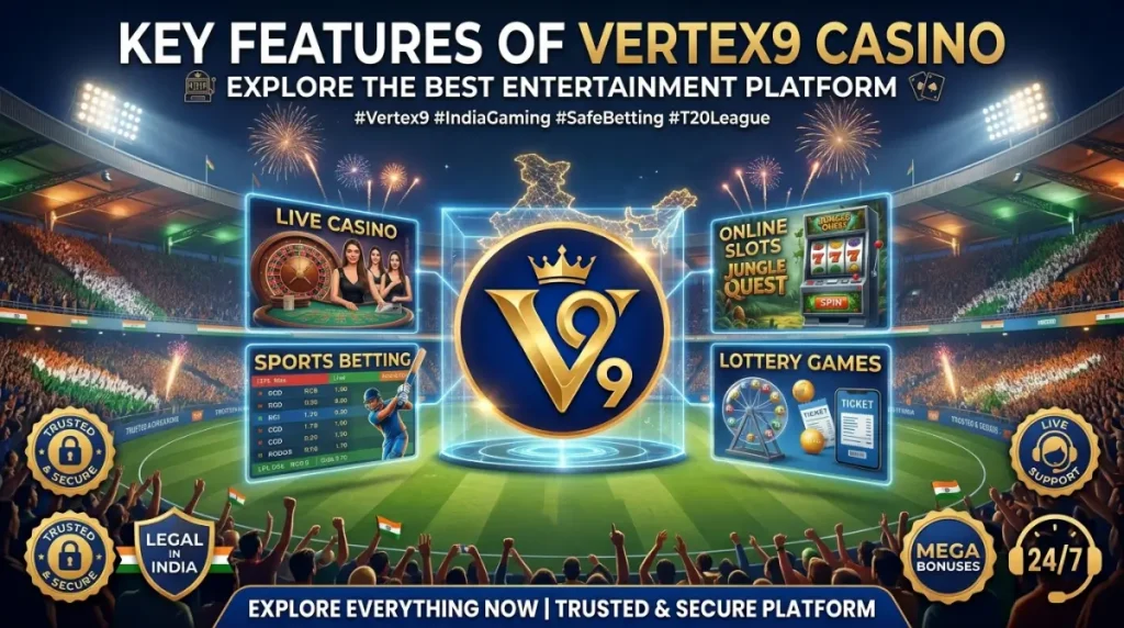 Key Features of Vertex9 Casino